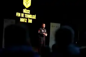 Alper Gezeravcı, Düzce'de Uzay Macerasını Anlattı
